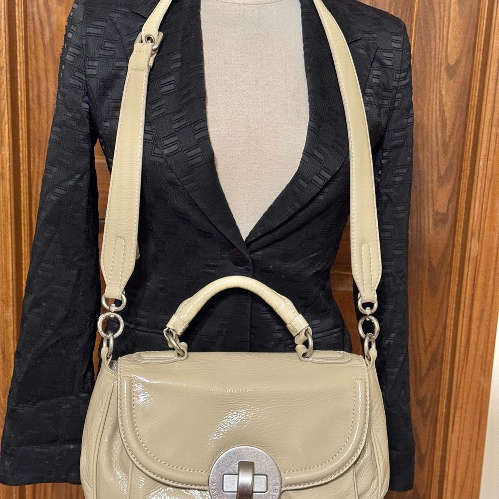Pre-owned Marc by Marc Jacob’s Marc Beige Pigskin Leather Cross Body/Satchel
